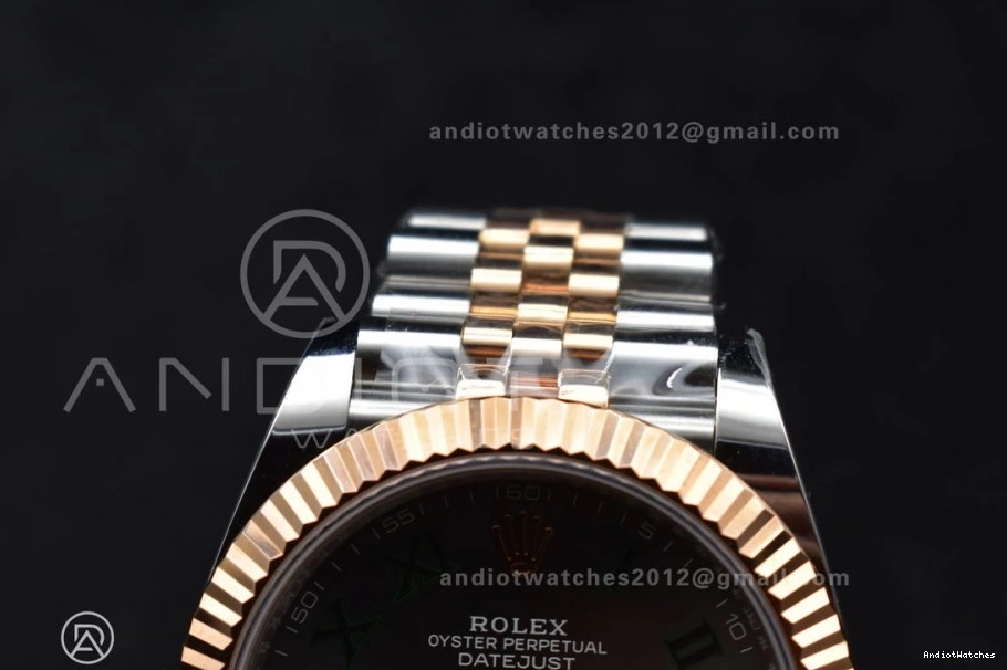 on RG 1:1 Gray ARF (Gain SH3235 612 Jubilee Steel SS SS RG Edition Bracelet 41 FreshLook Roman Green 126333 DateJust Dial Weight) 904L Best 1003